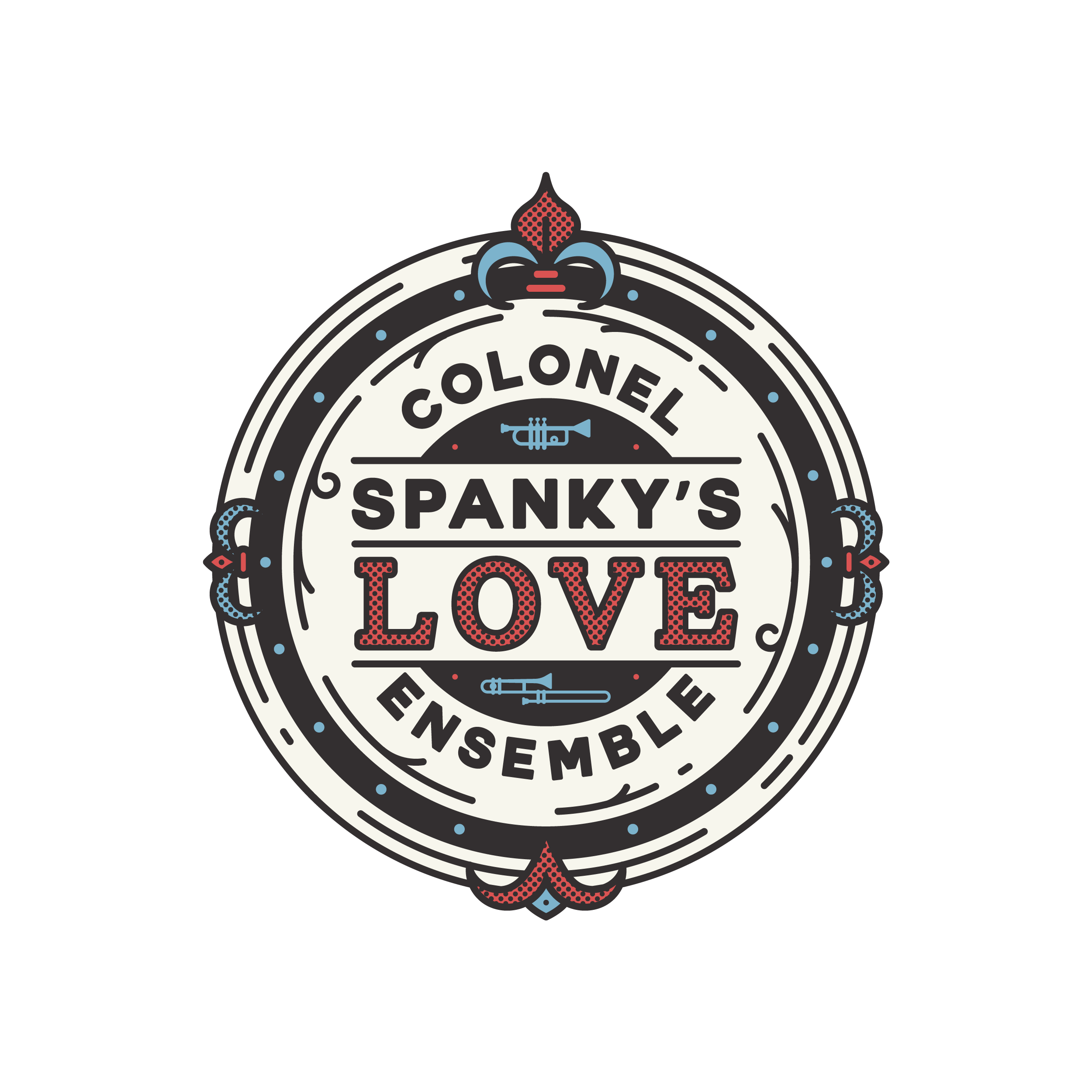 Colonel Spanky's Love Ensemble's logo, designed by BloodFlower